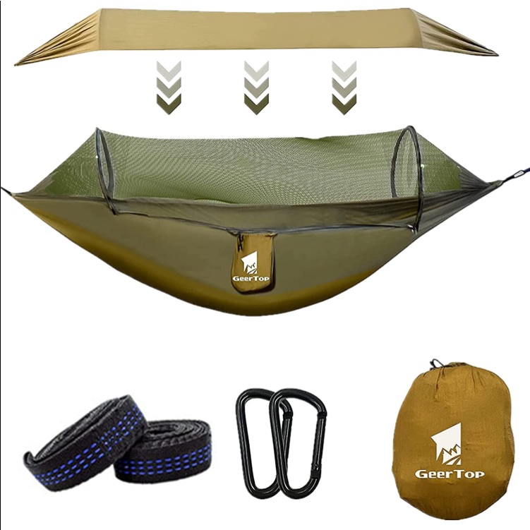 Camping Hammock With Mosquito Net
